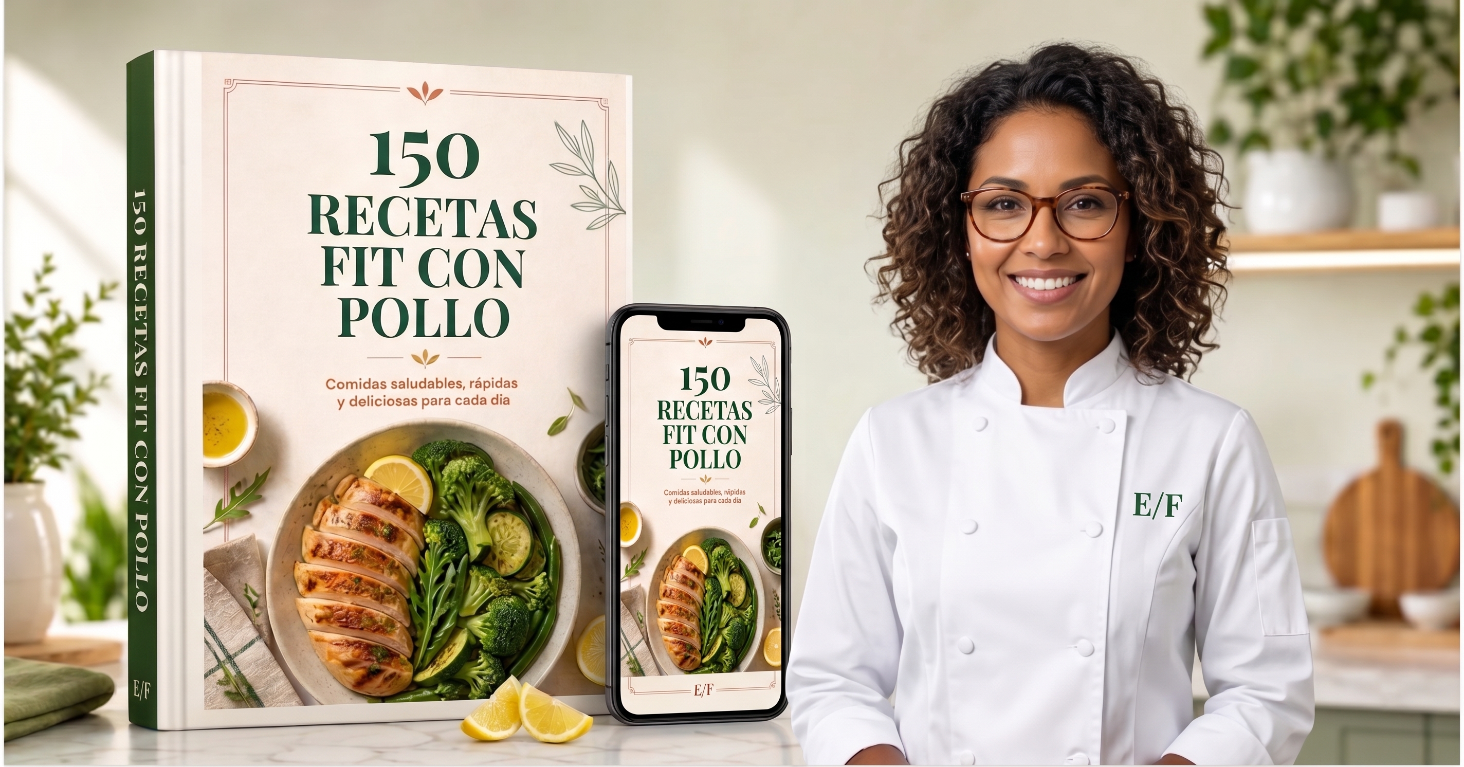 150 Recetas Fit Con Pollo - Chef Latina